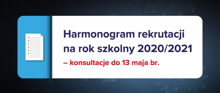 Terminy rekrutacji do szkół ponadpodstawowych na rok szkolny 2020/2021 – MEN ogłasza konsultacje